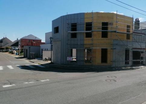 Bardage pendant travaux